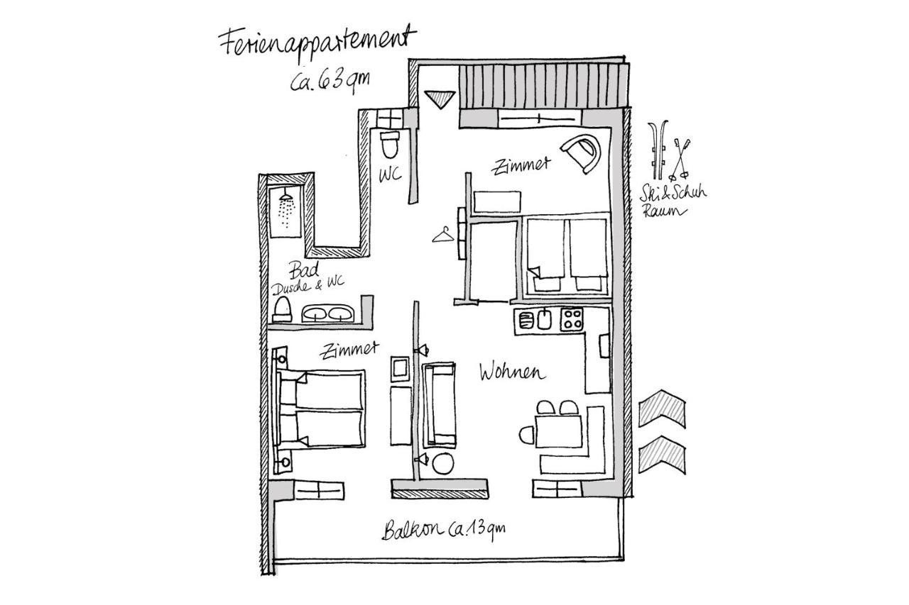 Ferienappartement Bergliebe Grossarl Bagian luar foto